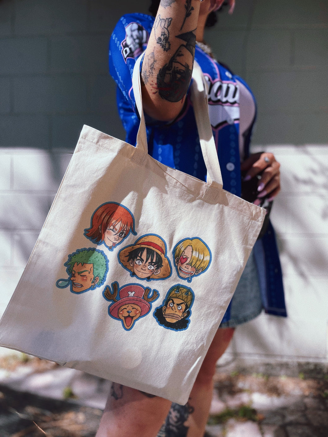Straw Hats Canvas Tote Bag