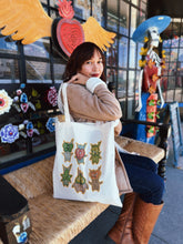 Wooden Forest Spirits Canvas Tote Bag