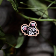 Muscle Mice Wooden Pins